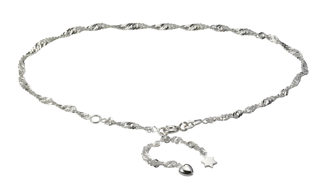 Fußkette Zafine Silber - Nymara
