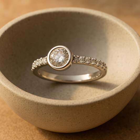 Ring Avenna Silber
