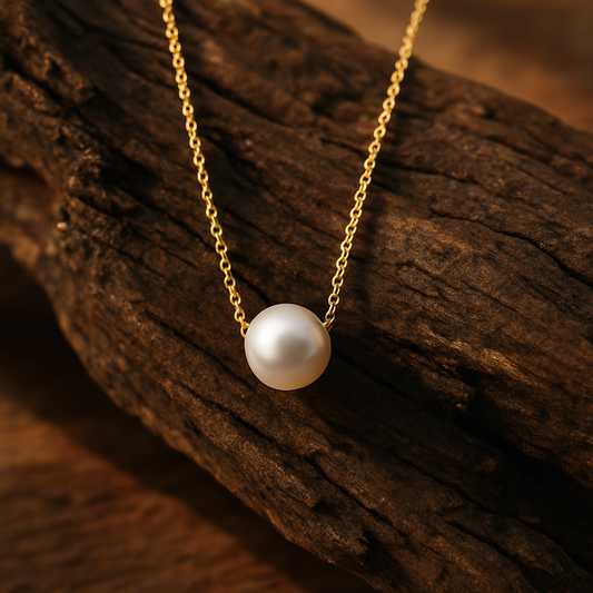 Ankerkette Celiora Perle Gold