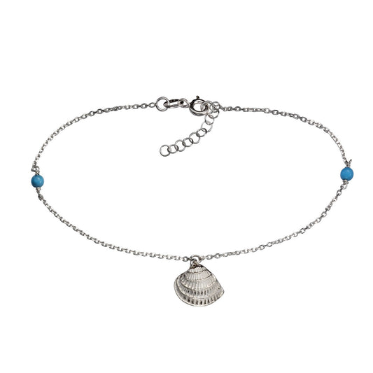 Fußkette Azurie Silber - Nymara