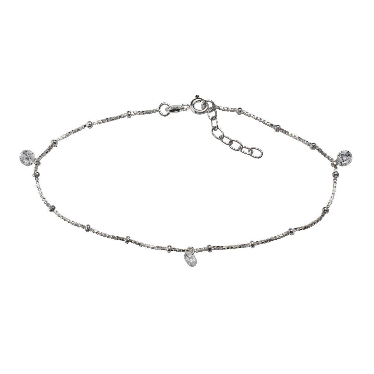 Fußkette Evoria Silber - Nymara