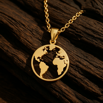 Halskette Saelaine Rund Gold