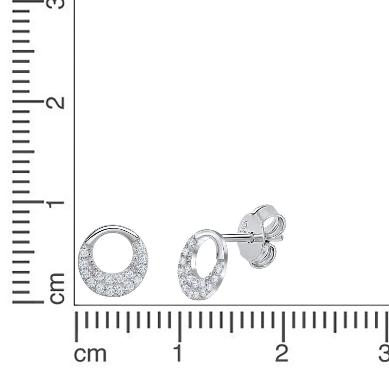 Ohrringe Ohrstecker Zirkonia