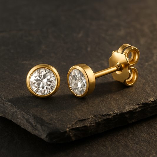 Ohrstecker Lumisara Gold