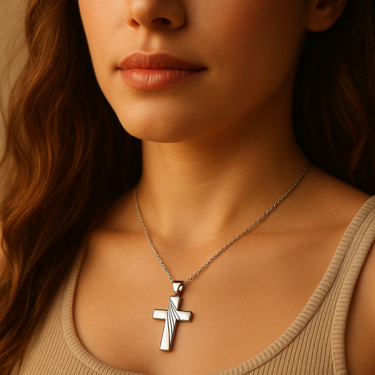 Anhänger Evanea Kreuz Silber