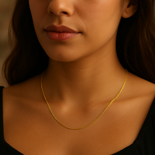 Collier Corisse Gold