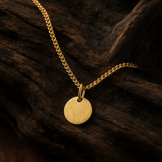 Panzerkette Vensal Rund Gold
