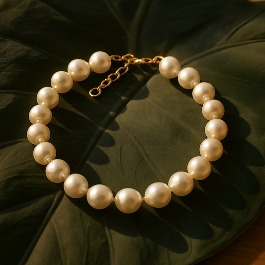 Perlenarmband Amarelle Gold