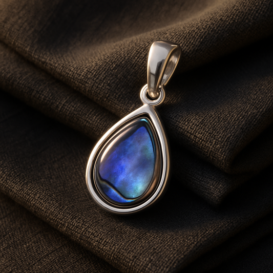 Anhänger Lyvara Oval Silber