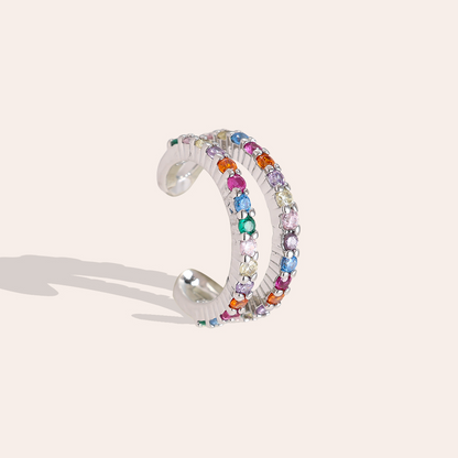 Fine Mini Diamonds Vergoldete Ear-Cuffs