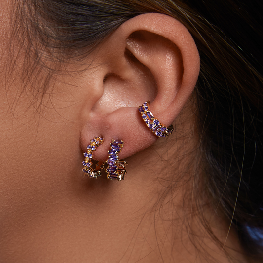 Sierra Vergoldeter Earcuff Color Edition