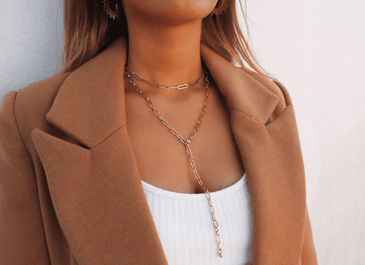 Round Teresa Edelstahl Kette